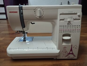 Техника и электроника: Швейная машина Janome, Полуавтомат