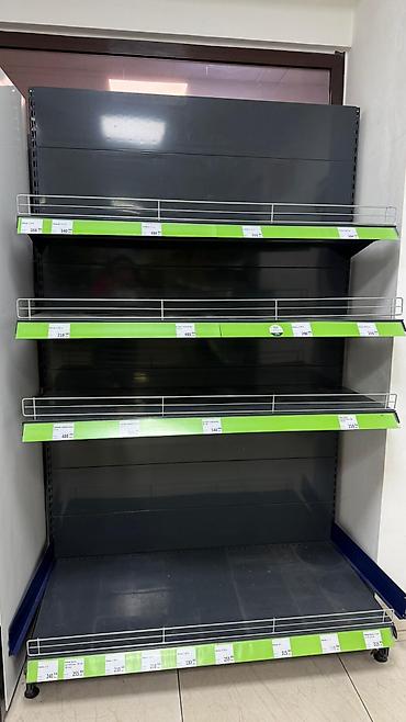 Соода жабдуулары: В связи с закрытием продаю металлические стеллажи Нордика, были — 3
