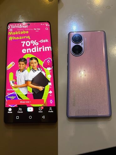 Apple iPhone: Huawei Nova 10 SE, rəng - Çəhrayı, Barmaq izi