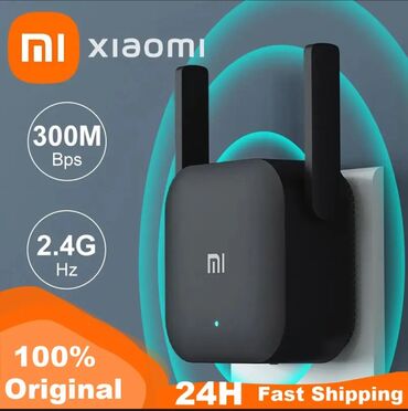 cib wifi: Orijinal Wi-Fi qattranslyator Xiaomi Mijia Pro 300M Mi usillitel