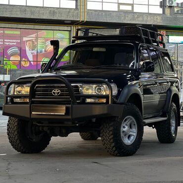 умные колонки: Toyota Land Cruiser: 1997 г., 4.5 л, Автомат, Газ, Внедорожник