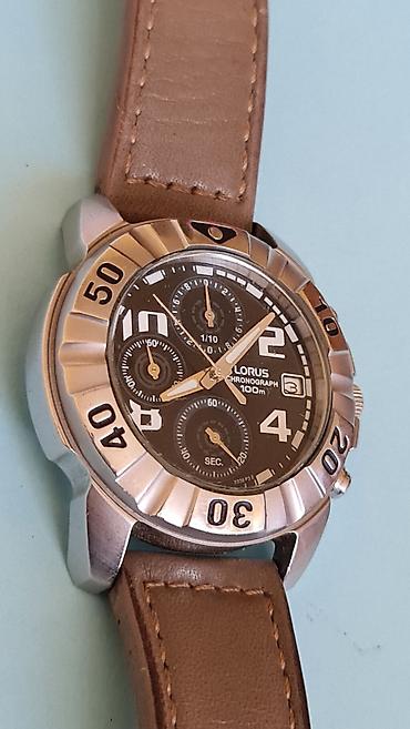 Ručni satovi: Lorus muški hronograf – 100 m - Model: Lorus Chronograph (mehanizam — 10