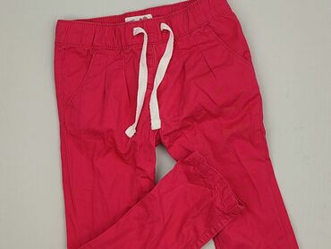 legginsy prążkowane dla dzieci h: Material trousers, 3-4 years, 98/104, condition - Very good