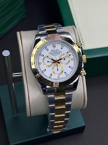 saat alanlar: Yeni, Qol saatı, Rolex, rəng - Ağ — 1