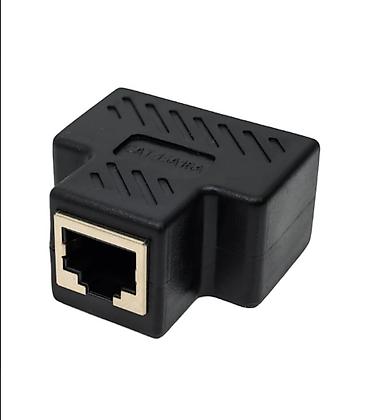 сплитер: RJ45 разветвитель (сплиттер) 1→2 - Тип: пассивный адаптер RJ45 - — 2