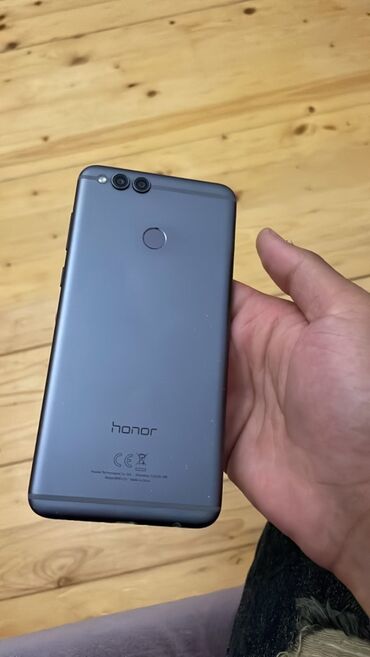 Honor 7X, 64 ГБ, цвет - Серый, Отпечаток пальца, Кнопочный at lalafo.az Honor 7X, 64 ГБ, цвет - Серый, Отпечаток пальца, Кнопочный