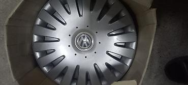 polo kabro: Volkswagen təkər qalpakı (kapak) – gümüş rəng - Orijinal VW loqolu — 1
