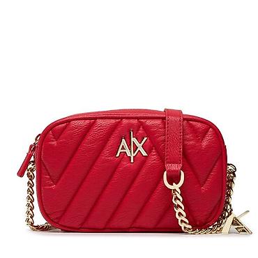 Çantalar: Armani Exchange (A|X) qadın çiyin/çarpaz çanta - Rəng: parlaq qırmızı — 1