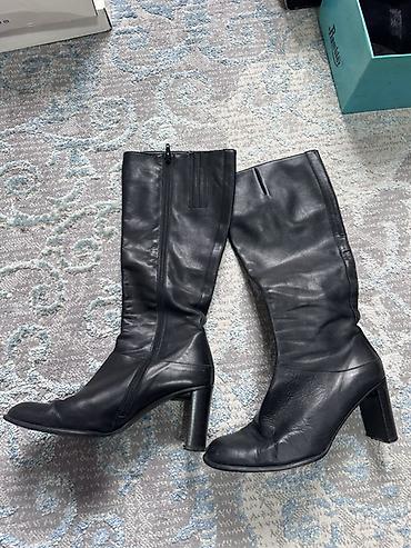 Сапоги: Сапоги, 36.5, 37, 37.5, Josef Seibel, Новый, цвет - Черный, Самовывоз, Платная доставка — 11