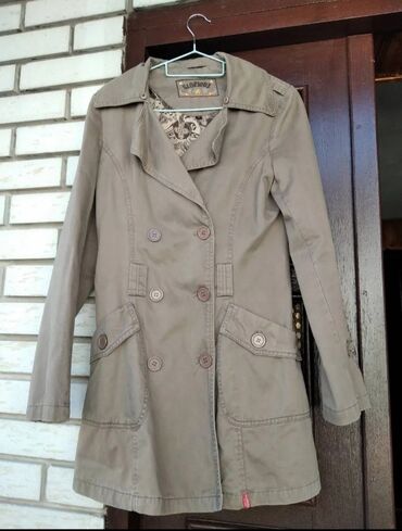 sat sa slusalicama: S (EU 36), Used, With lining, Single-colored, color - Khaki