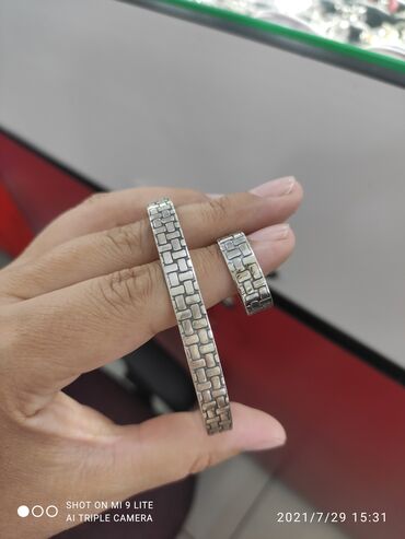 резинки для браслетов: Браслет+кольцо Серебро пробы 925 Производитель Индия Есть доставка по