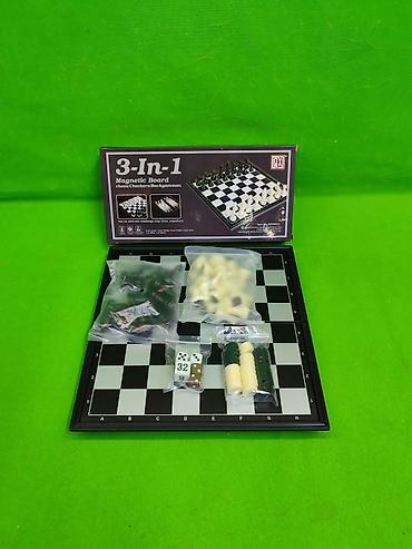 купить шашки: Шахматы шашки нарды 3 в 1 игра магнитный набор♟️ Комплектация товара — 1
