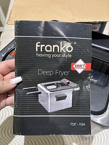 YENİ! Franko FDF-1134 yağda qızartma aparatı (Deep Fryer) YENİ! - lalafo.az -da YENİ! Franko FDF-1134 yağda qızartma aparatı (Deep Fryer) YENİ! -