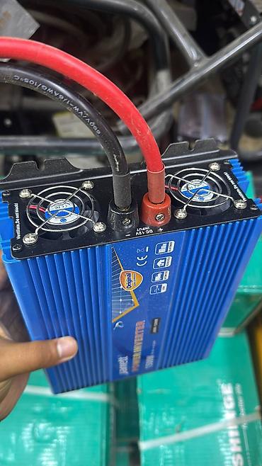 Инверторы: Инвертор Jarrett JARH-1500W - Мощность: 1500 Вт - Вход: DC 12 В — 3