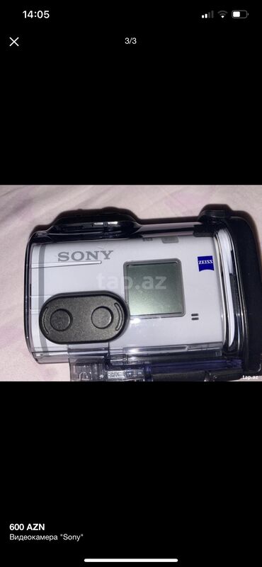 video yukle: Sony 4к 600 Внутренним стабилизатора и воду не проницаема кейсом