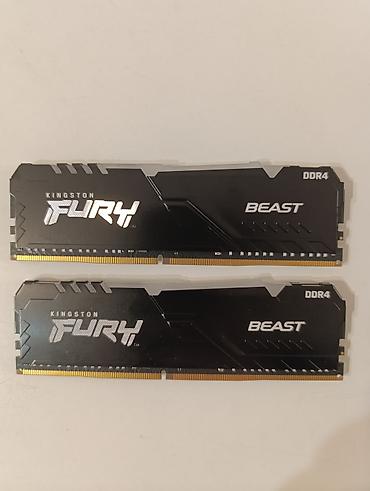 king: Оперативная память (RAM) для ПК, Б/у, Kingston Fury, 32 ГБ, DDR4, 3600 МГц — 2
