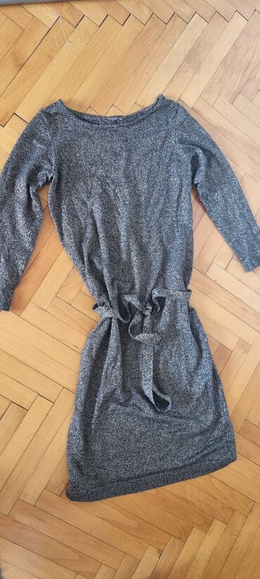 punije dame haljine za svecane prilike: Helenka S (EU 36), color - Grey, Other style, Long sleeves