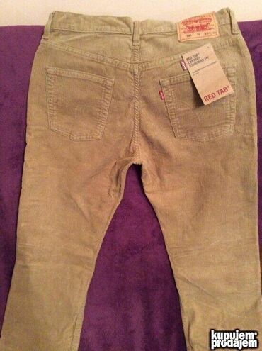 Pantalone: Original LeviS pantalone 34 98% cotton 2% elastin Teget plave Desni — 2