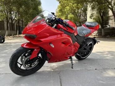 Мотоциклы: Электромотоцикл Ducati Panigale (реплика), мощность 10,000 Вт, батарея