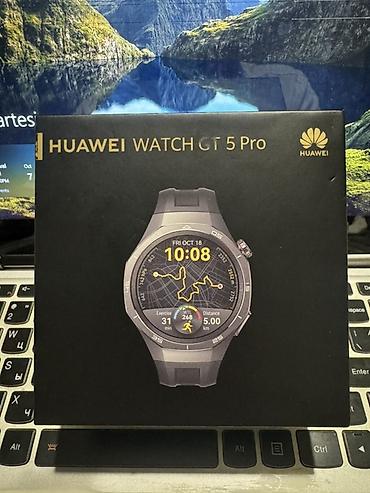 iphon: Huawei Watch GT 5 Pro ağıllı saat Tam ideal veziyyetde, 1 eded kemer — 2
