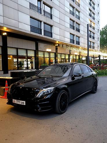 124 e500: Сдаю Mercedes-Benz S-Class для кортежа, С водителем, Седан — 1