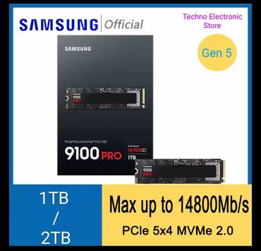 1 tb kamera harddisk: Daxili SSD disk Samsung, 1 TB, Yeni