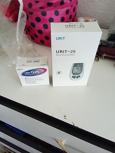 Мед. товарлар: Глюкометр URIT-25 с комплектом принадлежностей Описание: - — 2