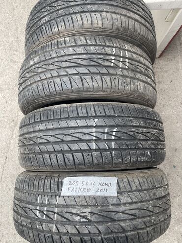 Шины: Шины 205 / 50 / R 16, Лето, Б/у, Комплект, Легковые, Япония, Falken