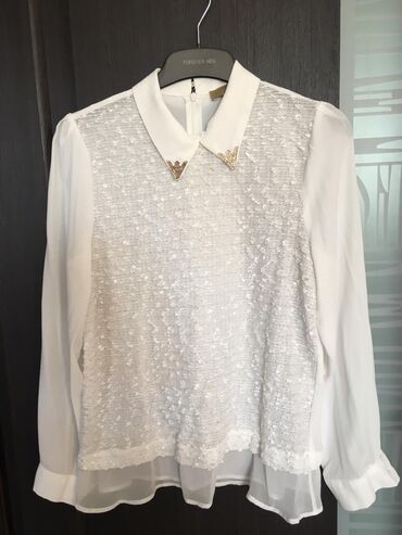 блузка новая: S (EU 36), цвет - Белый