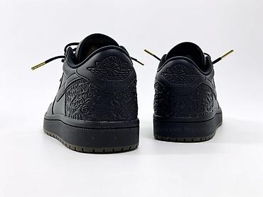 jordan 1: Məhsul: Nike Air Jordan 1 Low – “Triple Black” xüsusi detallı versiya — 3