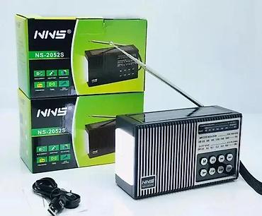 slusalice decije: Solarni-prenosni radio NS-2052S NOVO. OPIS PROIZVODA: Domet — 2