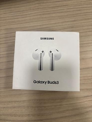 galaxy buds 3: İşlənmiş Simsiz (Bluetooth) Qulaqcıqlar, Samsung, rəng - Ağ — 1
