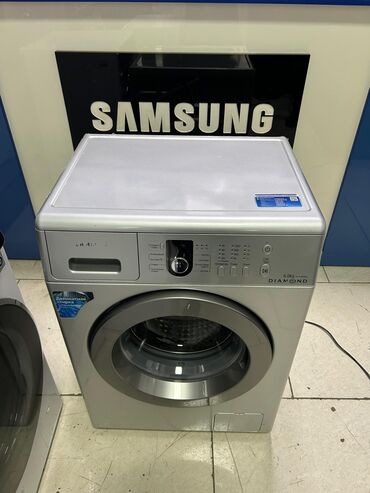 стриралная машина: Стиральная машина Samsung, Б/у, Автомат, До 6 кг, Полноразмерная