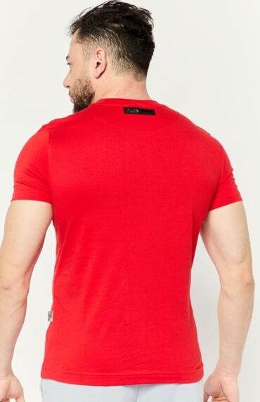 Futbolkalar: Futbolka, Philipp Plein, L, rəng - Ağ — 8