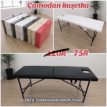 Çamodan kuşetka – portativ masaj/stomatoloji/estetik masas - Tip