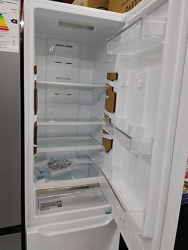 Техника и электроника: Холодильник Midea MDRB489FGE010, белый, с нижней морозильной камерой — 3
