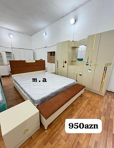 Ev üçün mebel: İkinəfərlik çarpayı, Azərbaycan, Yeni — 1