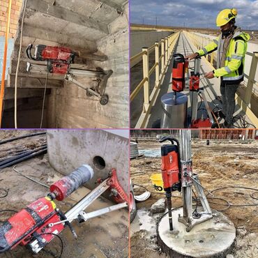 Beton işləri: Beton kəsimi və deşmə xidməti - Armaturlu/armatursuz beton, monolit — 12