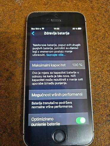 Apple iPhone: Apple iPhone iPhone SE, 128 GB, Srebrna, Otisak prsta — 5