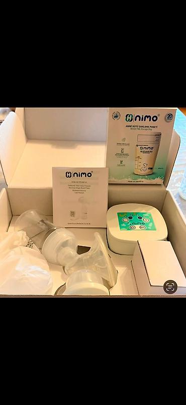 tibet məhsulları: Nimo elektrik döş pompası + süd saxlama paketləri dəsti - Brend: Nimo — 1
