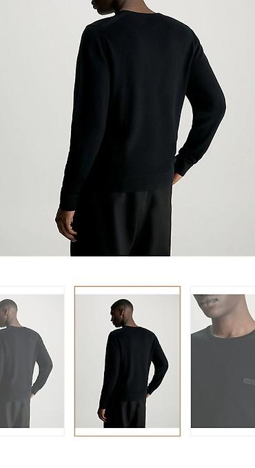 calvin: Sviter, Calvin Klein, M, rəng - Qara — 1