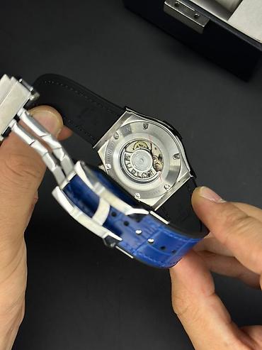Наручные часы: Hublot Classic Fusion Blue – avtomatik mexanizmli kişi saatı - — 4