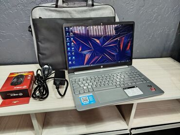 Ноутбук, HP, 16 ГБ ОЗУ, AMD Ryzen 5, 15.6 ", Для работы, учебы, память SSD