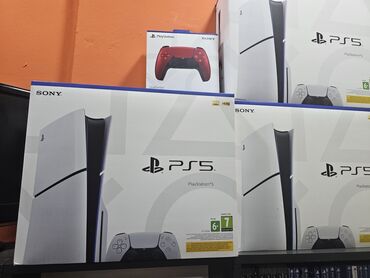 playstation oyunlar: PlayStation 5 slim 1TB Ağzı bağı qutuda. Yeni

2 eded