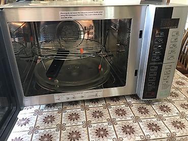 pelet sobası: Mikrodalğalı soba Kenwood, Ayrıca dayanan, Konveksiya ilə, rəng - Boz, Yeni — 6
