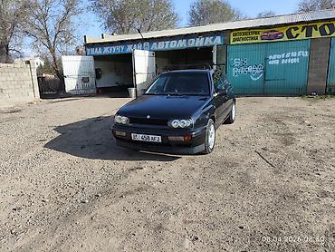 картинги бишкек: Volkswagen Golf: 1993 г., 1.6 л, Кол менен иштөөчү, Бензин, Хетчбек — 2