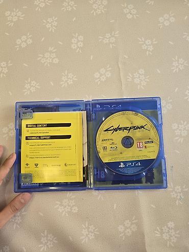 cyberpunk: PS4 üçün Cyberpunk 2077 oyunu Disk ideal vəziyyətdədir, cox az — 2