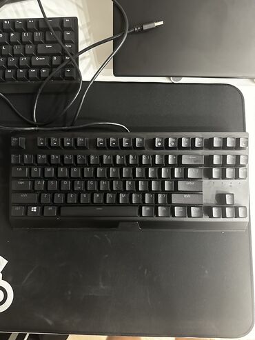 купить игровые компьютеры недорого: Клавиатура, Razer, Механикалык, Зымдуу туташтыруу, Өлчөмү: 75%