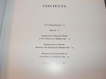 versace majca: PICASSO IN THE COLLECTION OF THE MUSEUM OF MODERN ART1972 tvrd povez — 2