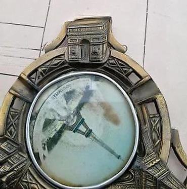 Stare vaze i dekor: Vintage Francuski Art Deco Pariski Suvenir 1920. Extra rare — 9